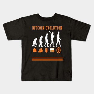 Bitcoin Evolution Kids T-Shirt